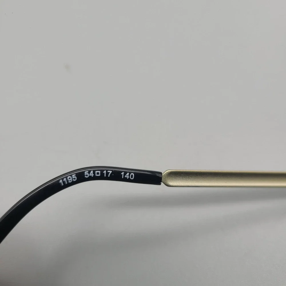 Michael Kors MK3018 Nao Eyeglasses Black Gold Cat Eye Frames 54-17-140 1195